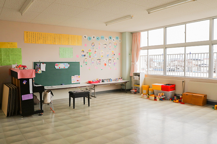 柴田幼稚園の保育室