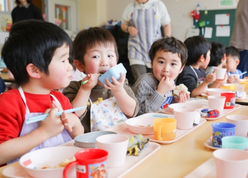 柴田幼稚園の給食